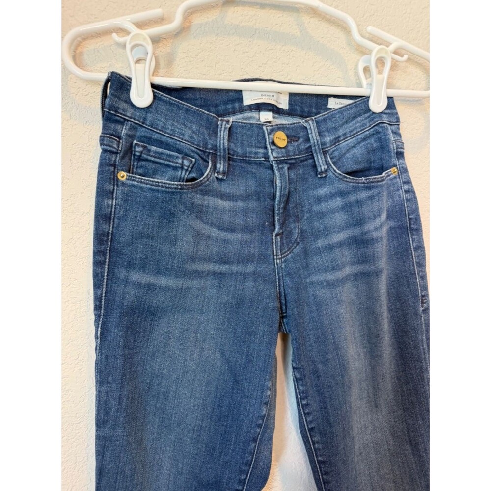 Frame Skinny Crop Ankle Jeans Size 26 - Picture 2 of 6